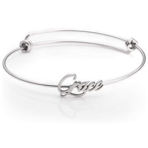 ✨GRACE ADJUSTABLE NAME BRACELET  *NWT*✨